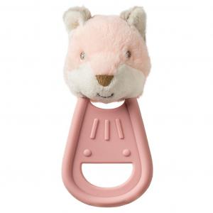 MM26301M  Simply Silicone Fox Teether 5" 