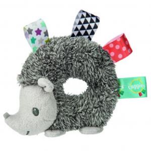 MM40200M  Taggie Heather Hedgehog rattle 