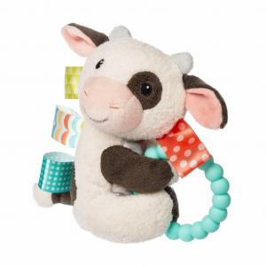 MM43280M  Buttercup Cow Rattle Taggie 