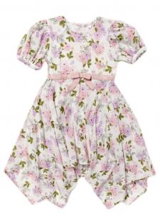 MSB03477p-B  Floral Dress  (7-11 years)