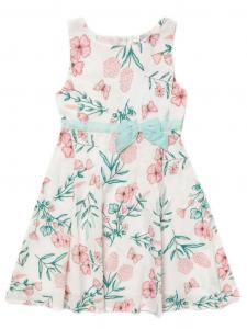 MSB03778-B  Floral Dress  (7-11 years)