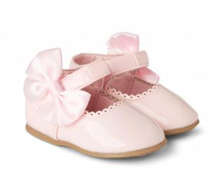 MeBiancaP  Pink  Bow Shoes Pack of 12  (Sizes 3-8)