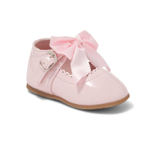 MeKylieP  Pink Bow Shoes Pack of 12  (Sizes 3-8)