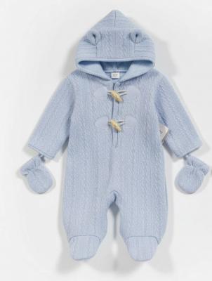 NT2020-2476-S  Sky Pram Suit with toggles (NB - 9m)