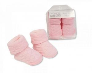 NT2114-P  Pink Diamond Boxed Sock  (00-0)