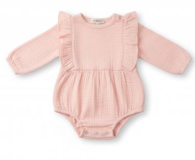 NT2120-6172P  Muslin Frills Bodysuit  (3-12 months)