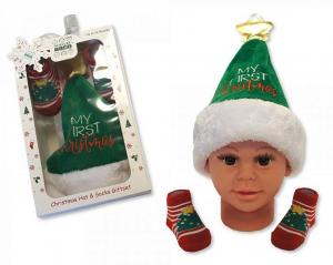 NT25-0842  "My First Christmas" Gift Set  (0-12 months)