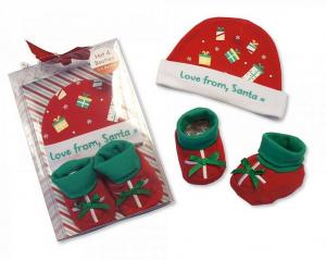 NT2516-0814  "Love from Santa" Gift Set  (0-6 months)