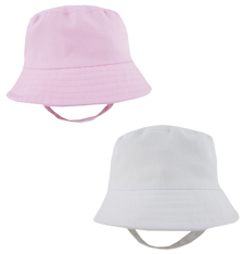 PK0242  Bucket Hat with Chin Strap  (12-48 months)