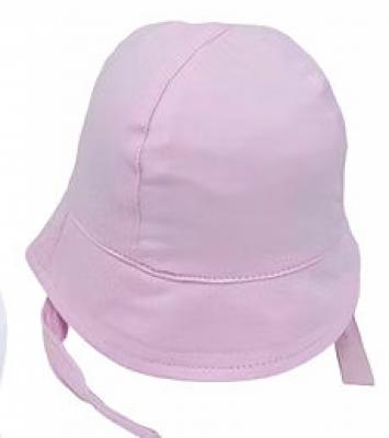 PK0335-P  Pink only Jersey Cloche Hat  (0-6 months)
