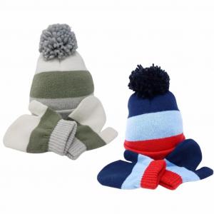 PB6234  Hat and Mitten set  ( 0-6 months)