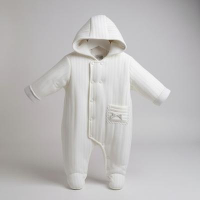 PX0303-W  White Pippa Snow Suit  (0-9 months)
