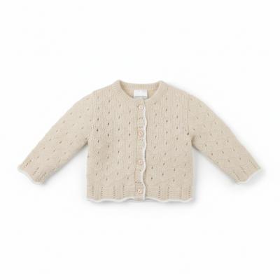PX0862N-B   Avery Natural Cardigan  (6-24 months)