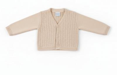 PX0876-BIS-B  Natural Leon Cardigan  (6-24 months)
