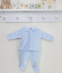 PX8874_S  Sky Classic Velour Set  (NB-6 months )