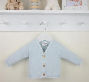 PX0514-B  Sky Joshua Cotton Cardigan  (9-24 months)