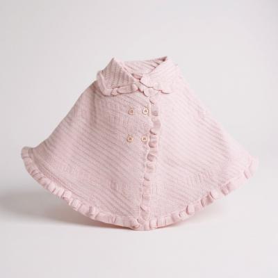 RBA24452-P  Knitted cape  ( 3-24 months)