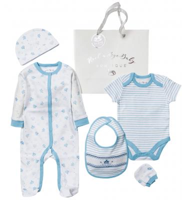 RBB04285  "Crown" 5 Piece Set  (NB - 6m)