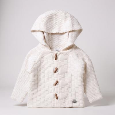 RBC05132W  Toggle Basket Weave Cardigan  (0-12 months)
