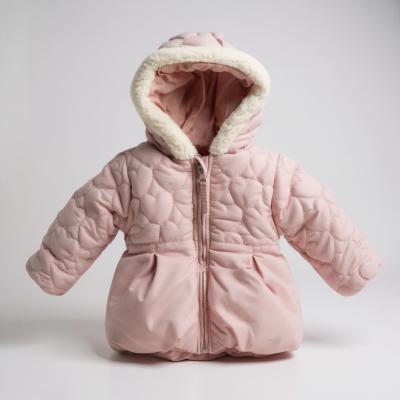 RBC05334B-p Pink Microfibre Jacket (12-24 months)