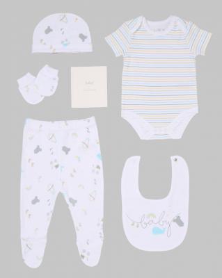 RBC05608   Baby Memory Book 6 Piece Set  (NB - 6m)