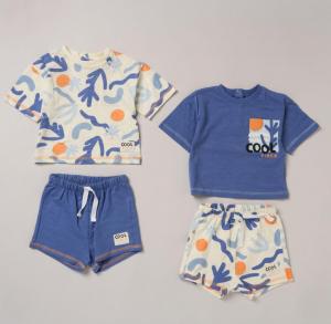 LJF09061C  4 Piece Mix & Match "Cool Vibes" Set  (2-4 years )