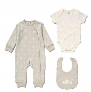 RBF10349  Woodland 3 piece layette set  ( New born - 6 months)
