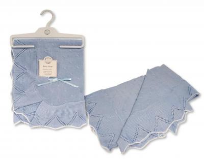 SB110-394S  Sky Knitted Shawl 