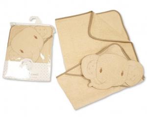 SB120-109T "Elephant" Hooded Towels Taupe