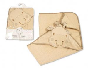 SB120-110T "Giraffe" Hooded Towels Taupe