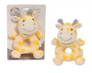 SB25-1207  Giraffe Ring Rattle 