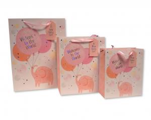 SB25-1289P  "Welcome" Gift Bag   (choose size)