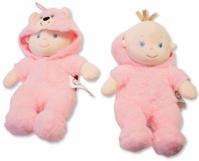 SB25-1321P  25cm Teddy Romper Baby Doll 