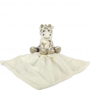 SK10165  Grey Bing Bing Giraffe Blankie Rattle  (3 Pack)