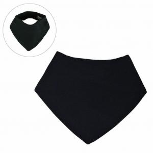 STBB506-BLK  Black Bandana Bib 