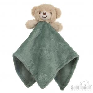 STBC305-SG   Bear  Comforter with embossing 