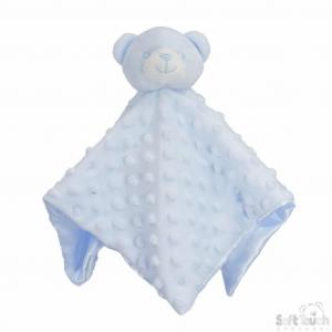 STBC34-B  Blue Bubble Bear Comforter 