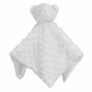 STBC34-W  White Bubble Bear Comforter 