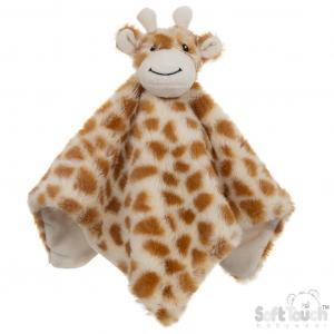 STBC70  Plush Giraffe  Comforter 