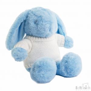 STBU320-B  Blue Rabbit with Jumper 20cm 