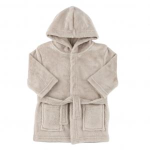 STFBR305-BI-6-12  Animal embossed Fleece Robe  (6-12 months)