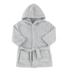 STFBR305-G-6-12  Animal embossed Fleece Robe  (6-12 months)