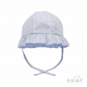 STH66-B  Lined little Star Summer Hat  (0-24 months)