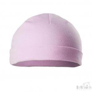 STH5-P-BP Bulk Pack Infants Hats Pink (Newborn - 3 months)