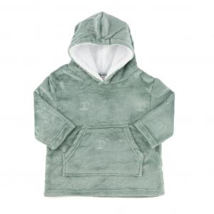 STHD305-SG-2-4 Sage Embossed Hoodies (2-4 years)