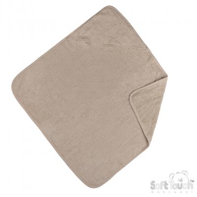 STHT10-CO Coffee Hooded Robe