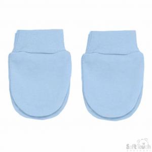 STP110-B-BP  Blue Bulk Scratch Mitts 
