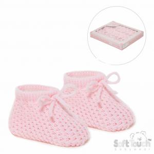 STS401-P  Pink Booties 