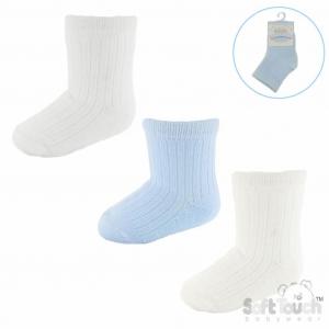 STS82-B  Triple Pack of Socks  (0-12 months)