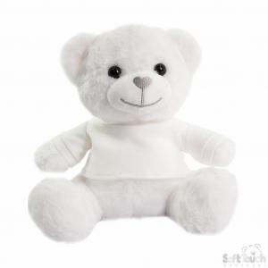 STTB325-W  Teddy Bear with Embroiderable T-Shirt 25cm 